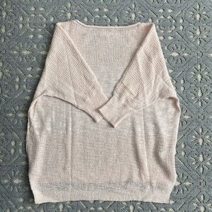 BRAND NEW WOMEN’S LOFT LIGHT PINK SWEATER SIZE MEDIUM